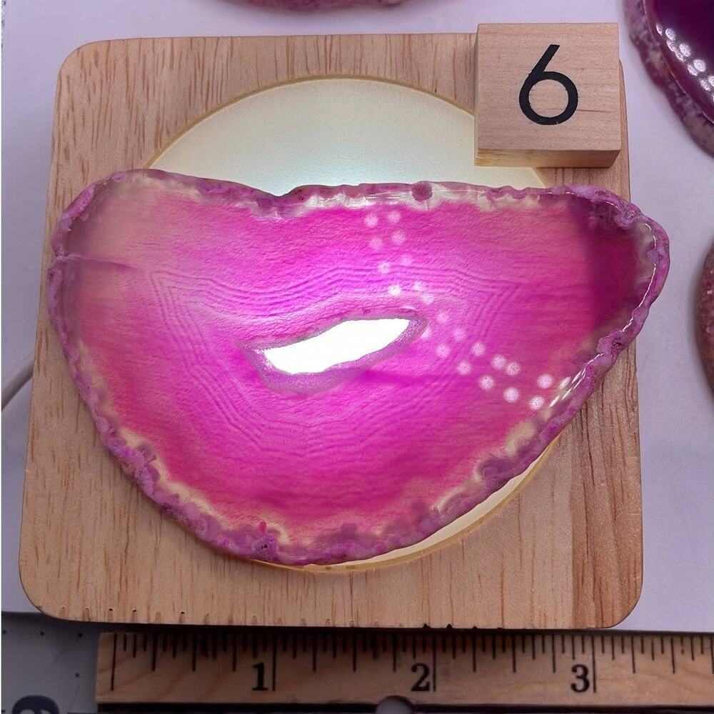 Colorful Dyed Agate Slab/Slice - 6
